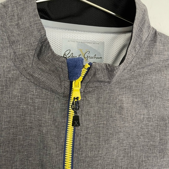 ROBERT GRAHAM Yoda Vest In Asphalt Size Large - Picture 5 of 8